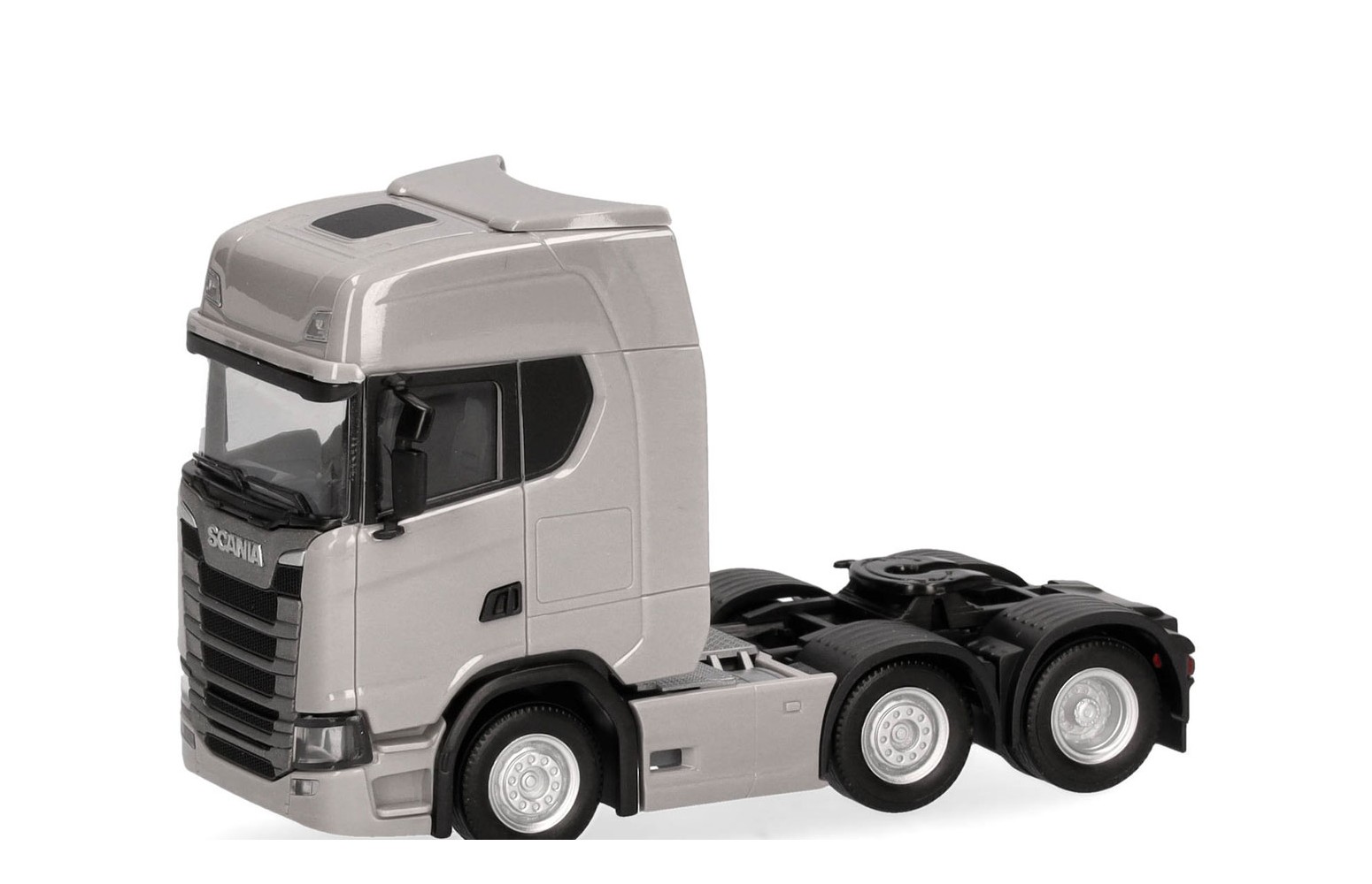HERPA 307543-004 - Scania CS 20 HD 6x2, Grigio - 1:87