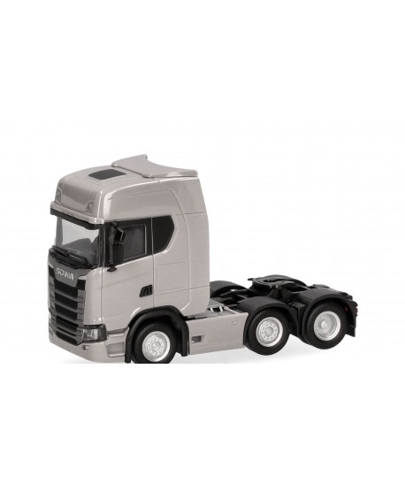 HERPA 307543-004 - Scania CS 20 HD 6x2, Grigio - 1:87