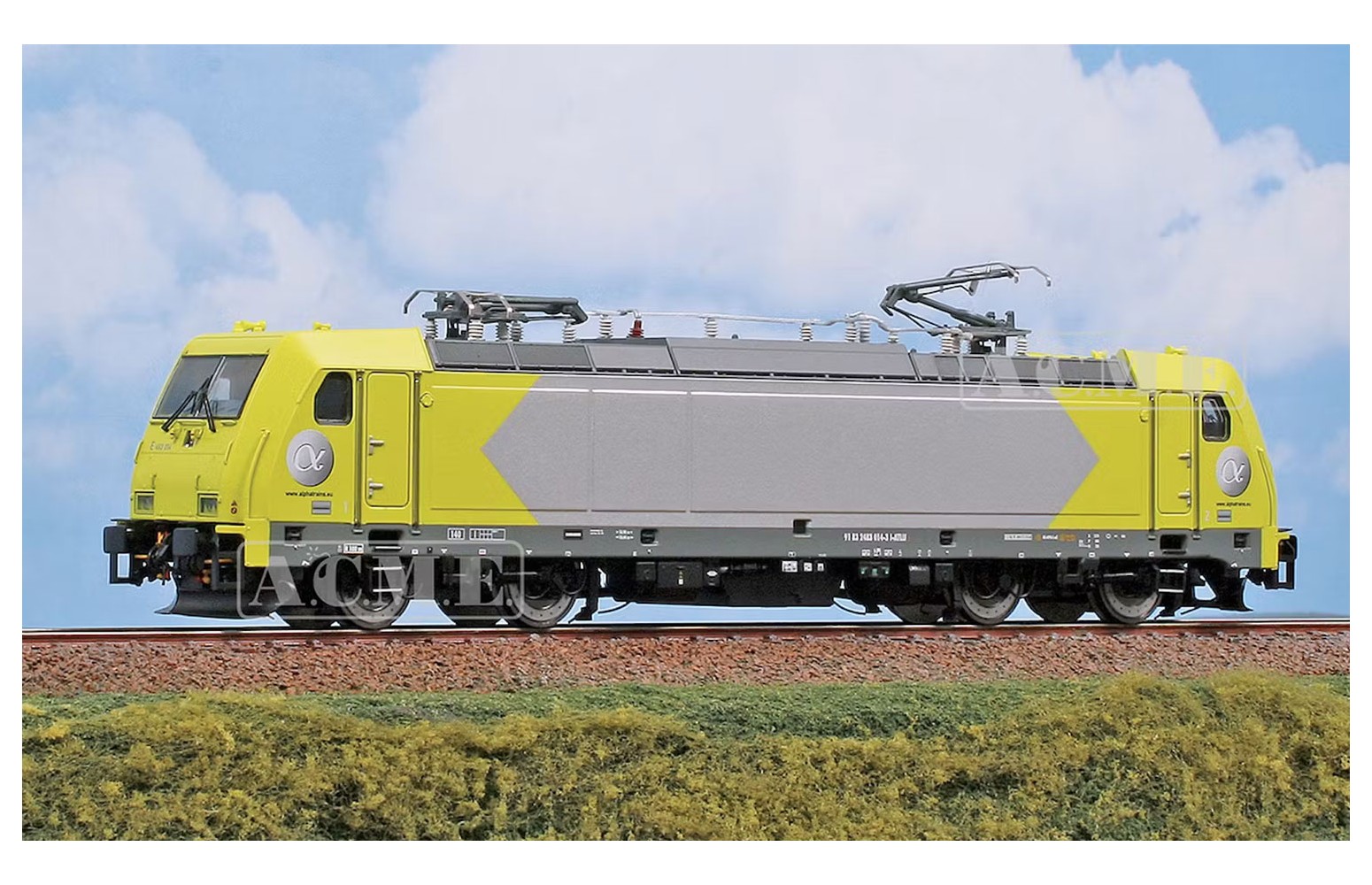 ACME H0 69633 Locomotiva TRAXX 483 014 livrea "Alpha Trains" Ep. VI *SOUND*