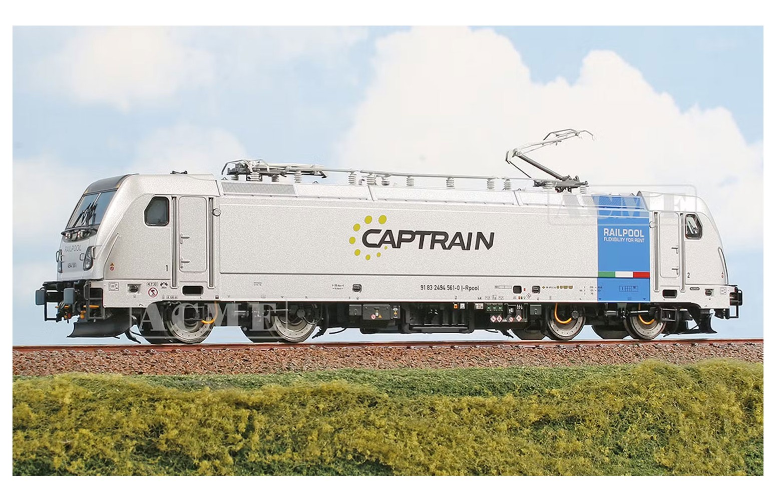 ACME 60694 Locomotiva TRAXX 494 561 modulo Last Mile, livrea RAILPOOL Captrain, ep.VI