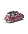 WIKIING 009908 - Fiat 600 con tettuccio, rosso vino - 1:87