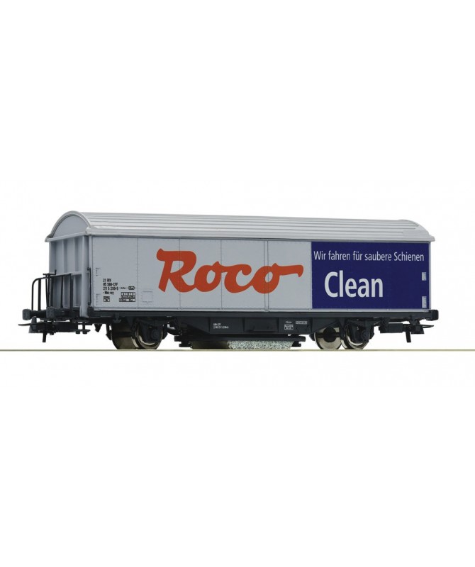 ROCO H0 46400 – Carro per la pulizia binari “Roco Clean”
