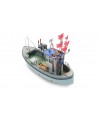 ARTITEC 50.153 - Piccola barca da pesca, linea galleggiamento, KIT in resina , H0-1:87