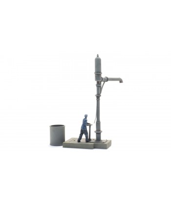 ARTITEC H0 387.591 Gru idraulica Alsazia-Lorena con figura, Resina 1:87