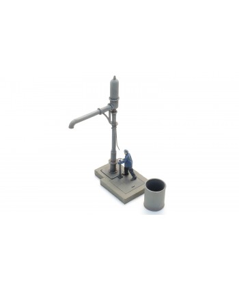 ARTITEC H0 387.591 Gru idraulica Alsazia-Lorena con figura, Resina 1:87
