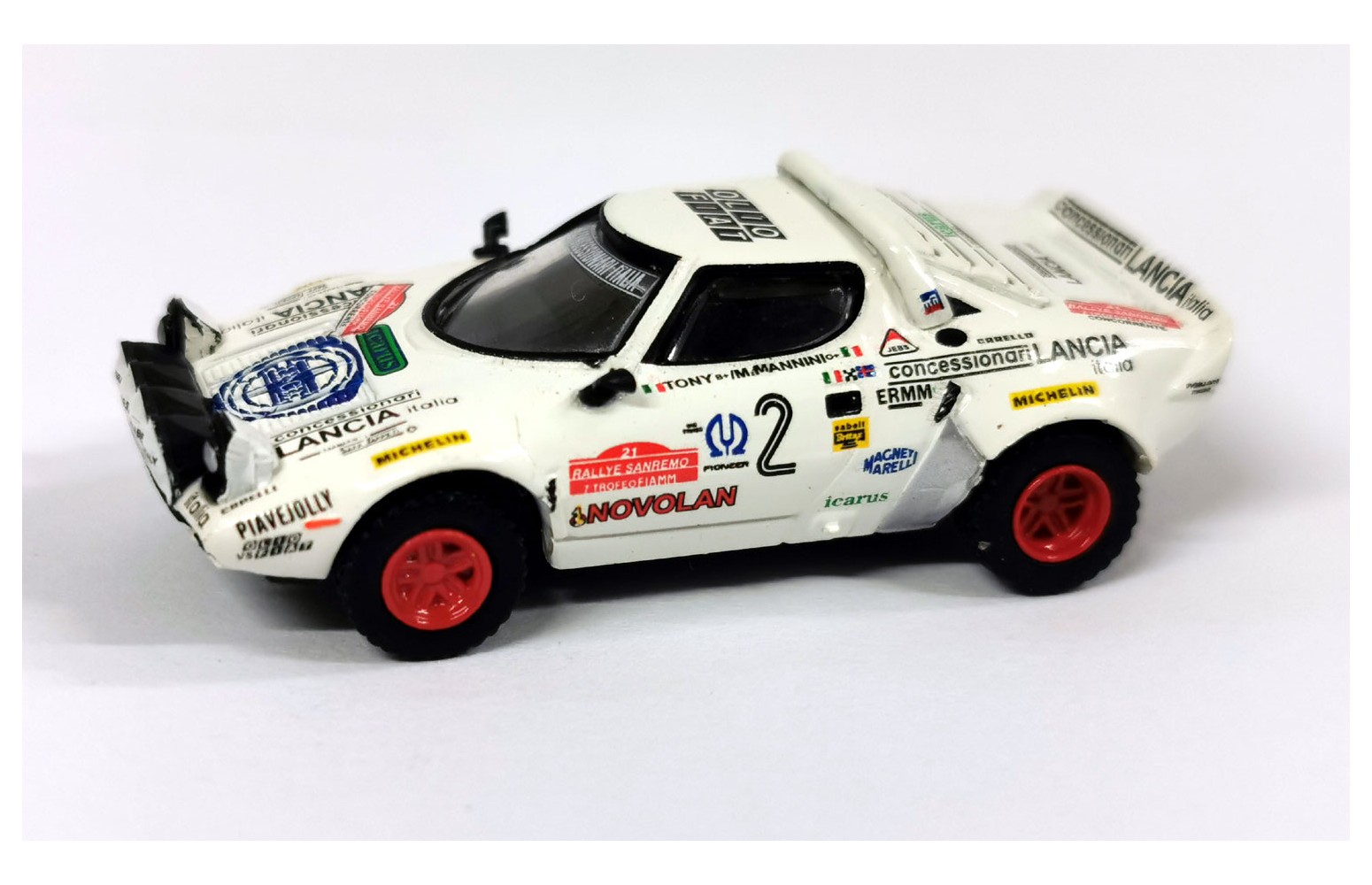 BREKINA 29659 - Lancia Stratos HF "Olio Fiat Nr. 2" - 1:87