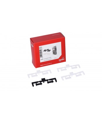 HERPA 054638 Accessori: scatola luminosa monopezzo, 6x bianca, 2x nera - 1:87