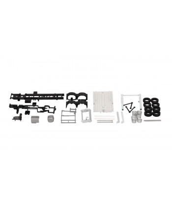 HERPA 085861 Chassis caricatore multibenne 3a AK16 Mercedes-Benz, 2 pezzi