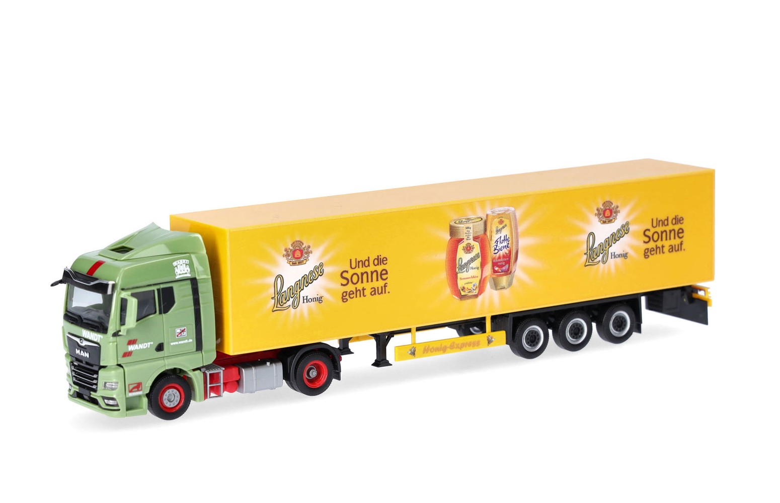 HERPA 318266 MAN TGX GM Semirimorchio “Wandt/Langnese” - 1:87