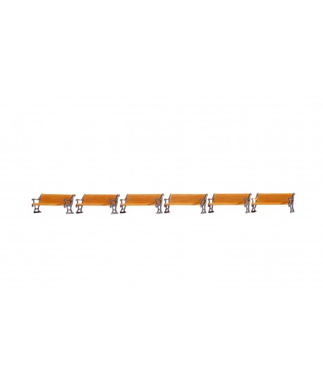 NOCH H0 14849 - Panchine (6 panchine) NOCH H0 14849 - Panchine (6 panchine)