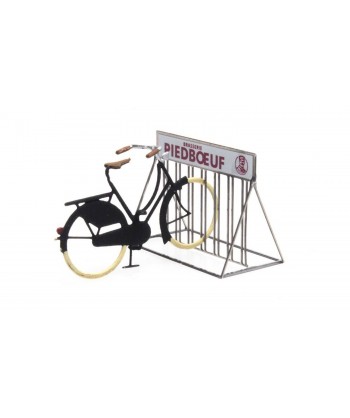 ARTITEC 387.370 – Portabicicletta Piedboeuf con bici – resina H0