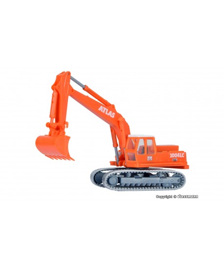 KIBRI H0 10434 ATLAS escavatore cingolato 2004 LC in kit di montaggio