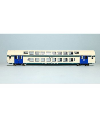 VITRAINS H0 3433 - Carrozza 2 piani "Casaralta" 1a/2a cl. livrea XMPR, con illuminazione, FS Ep. V