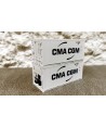 PIRATA PI12314 - Set 2 Container Da 20" Frigo "CMA CGM" - 1:87
