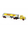 BREKINA 85762 - Peterbilt 281 con semirimorchio cisterna "Shell" - 1:87