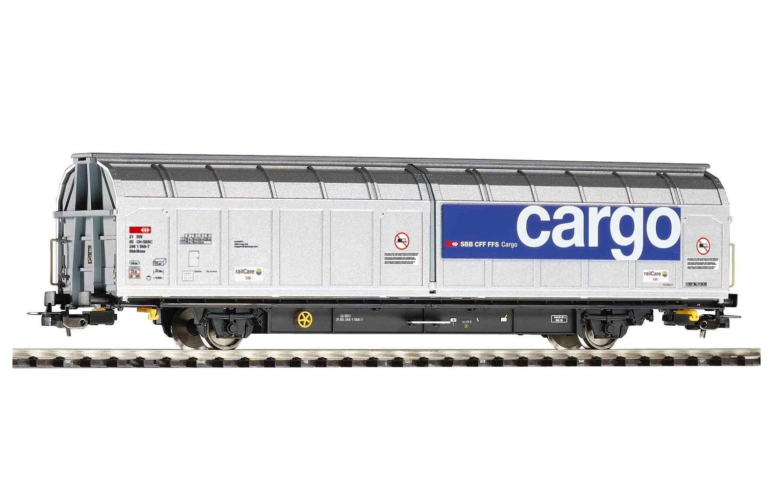 PIKO H0 24612 Carrello a parete scorrevole di grande capacità Habillns SBB VI