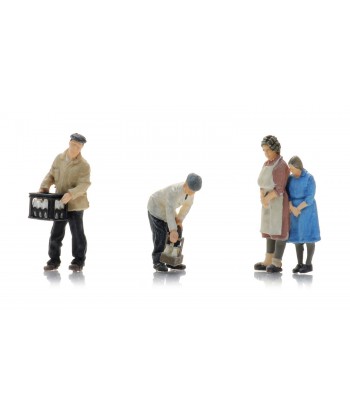 ARTITEC 5870050 - Lattaio con clienti (1970-90), resina H0-1:87