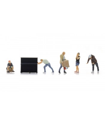 ARTITEC 5870099 - scena: traslocatori, resina H0-1:87