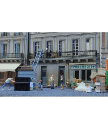 ARTITEC 5870099 - scena: traslocatori, resina H0-1:87