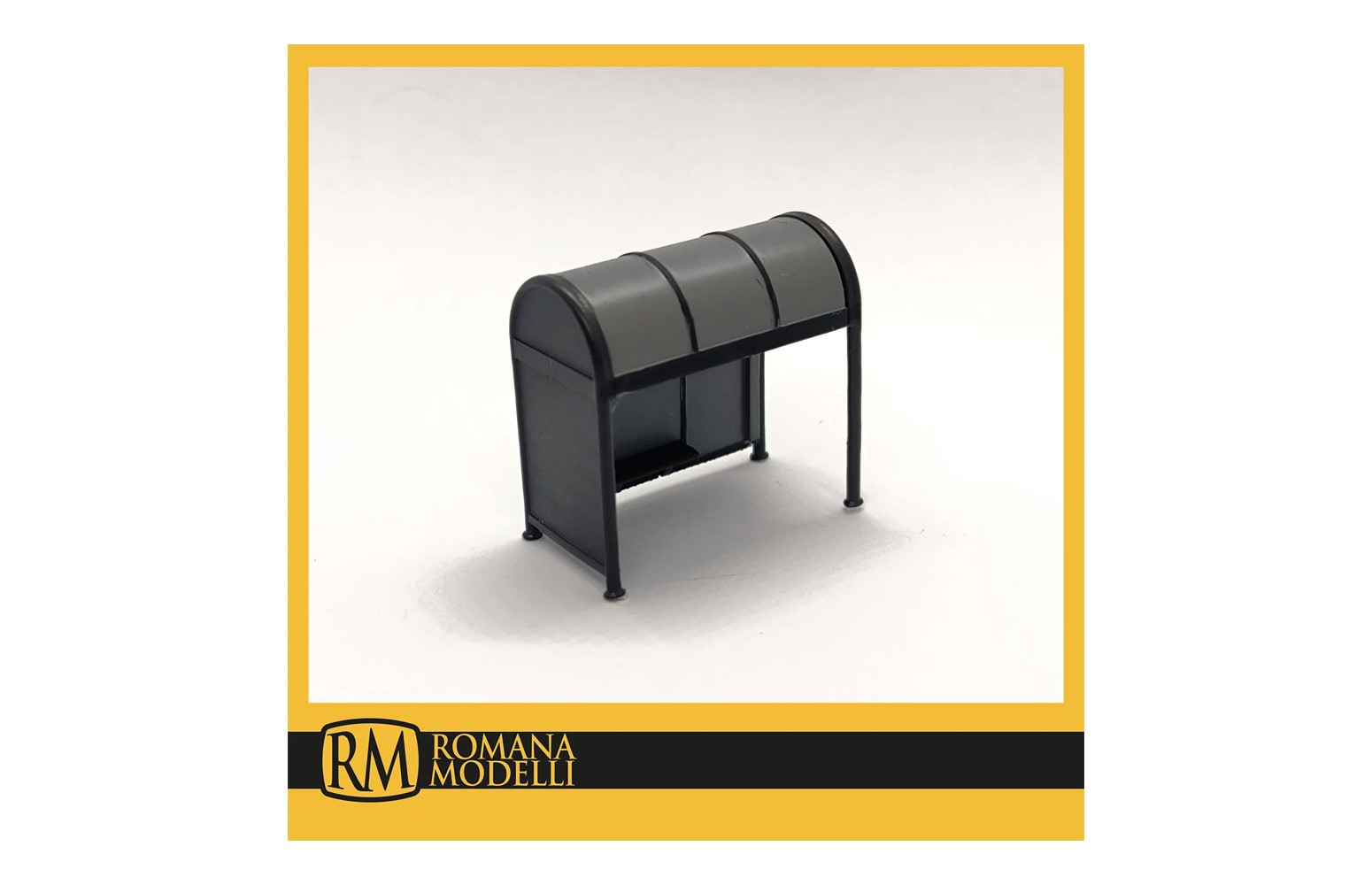 RM ROMANA MODELLI H0 50147 - Pensilina Fermata bus in kit