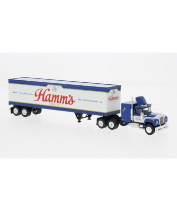 BREKINA 85811 Mack RS 700 con semirimorchio"Hamm's Beer" - 1:87