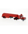 BREKINA 85814 Mack RS 700 con semirimorchio cisterna - 1:87