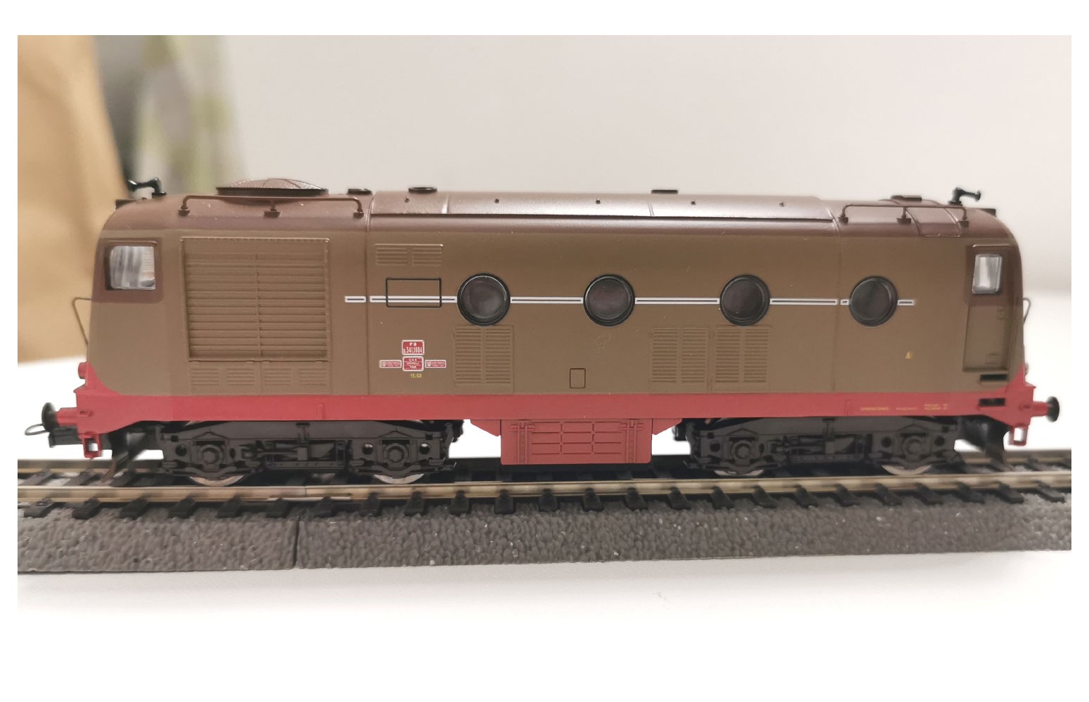 LIMA H0 L208687 Locomotiva D 341 1004 1a Serie FIAT - FS , seconda mano