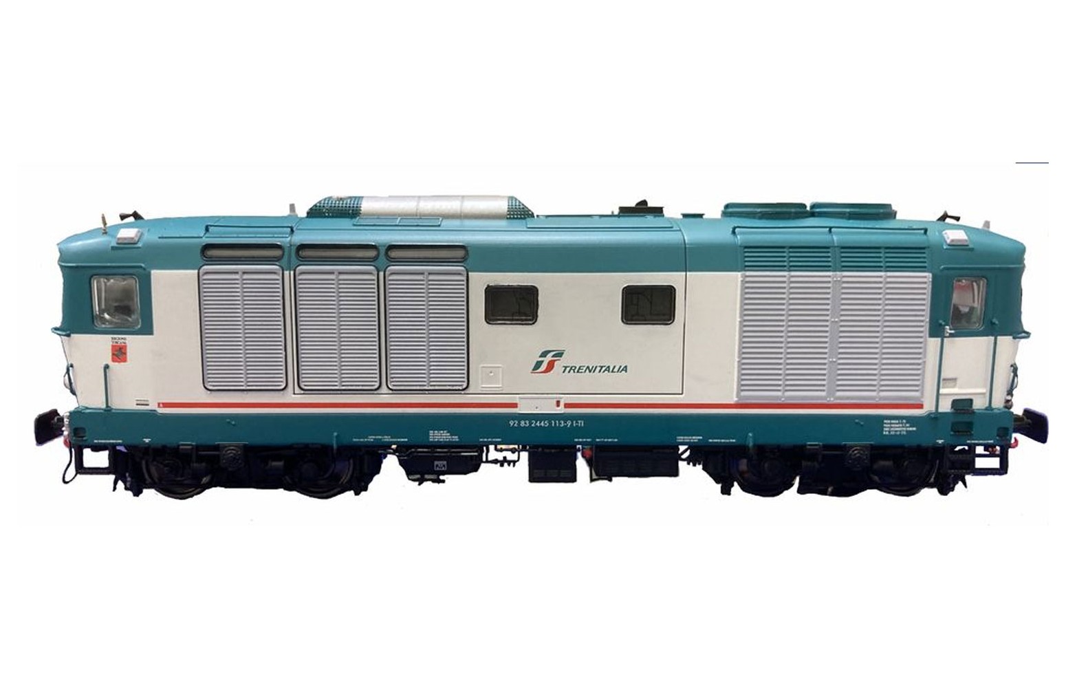 OS.KAR. H0 1123 OS.KAR. H0 1123 D 445.1113 livrea  XMPR 2 Trenitalia dep. Cremona ep. VI