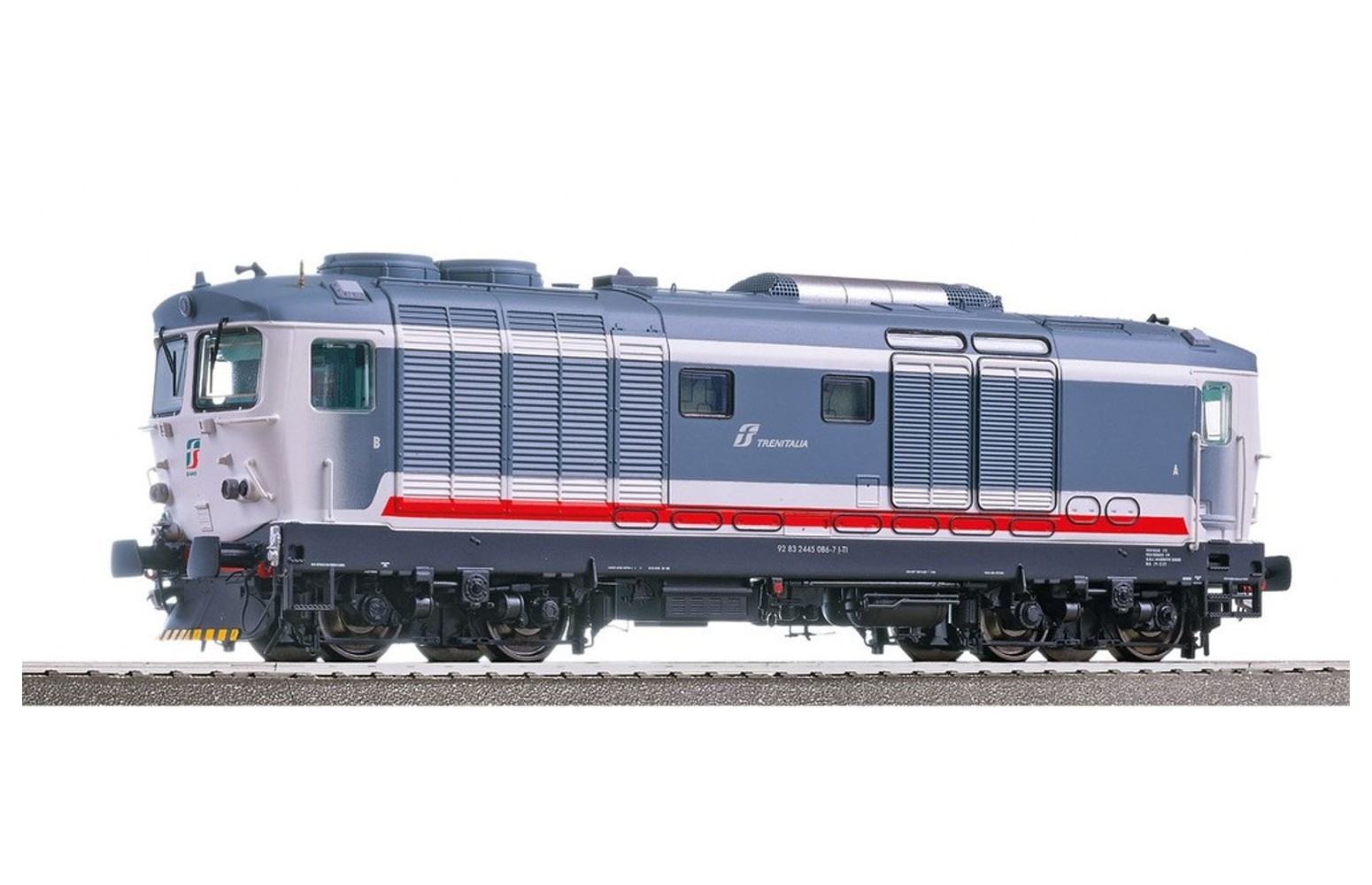 OS.KAR. H0 1127 D 445.1086 livrea  IC-SUN Trenitalia dep. Rimini ep. VI