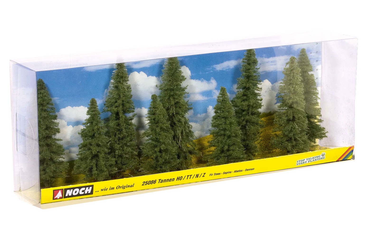 NOCH H0 25086 – set 9 abeti (8cm/12cm)