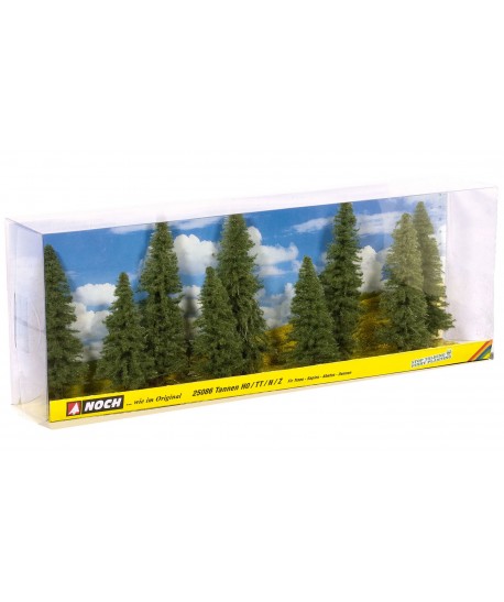 NOCH H0 25086 – set 9 abeti (8cm/12cm)