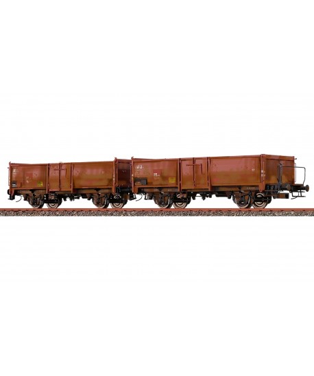 BRAWA H0 48640 Set 2 carri E037 con barbabietole e patinatura - FFS  Ep. IV