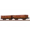 BRAWA H0 48640 Set 2 carri E037 con barbabietole e patinatura - FFS  Ep. IV