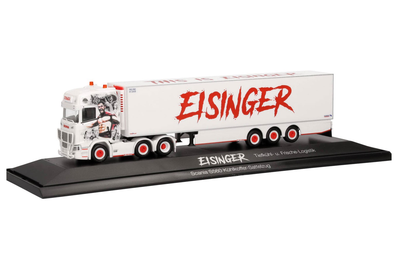 HERPA 122306 Scania CS 20 HD semirimorchio frigorifero "Eisinger" - 1:87