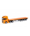 HERPA 318259 Iveco S-Way 6x2 ribassato, semirimorchio pianale - 1:87