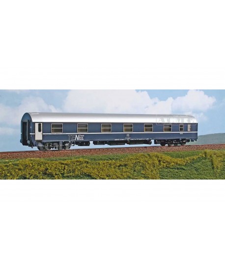ACME H0 51061 carrozza letti Tipo MU 1973 immatricolata FS. Livrea blu TEN, ep.IV