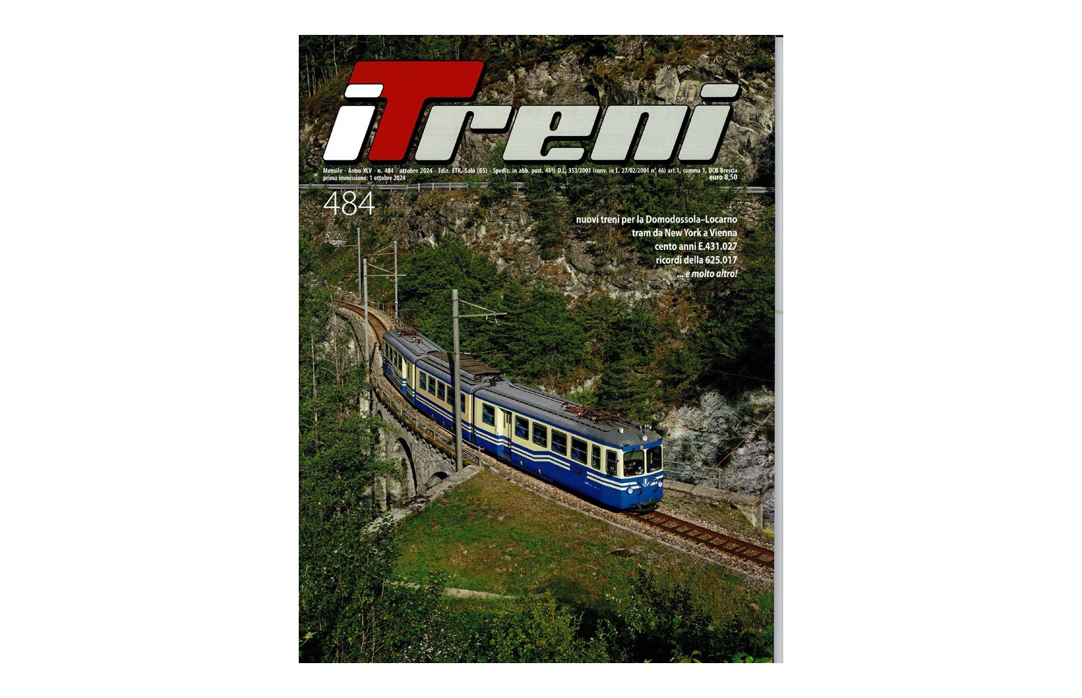 I TRENI 484 - Ottobre 2024