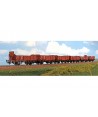 ACME H0 45186 - Set 6 carri merci aperti tipo L - FS Ep. III