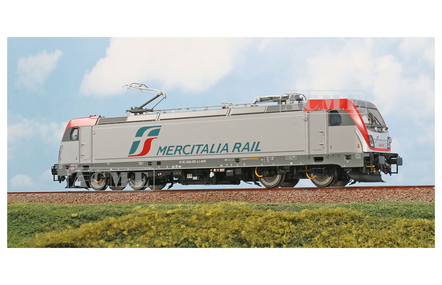 ACME H0 60696 - Locomotiva TRAXX 494 601 Livrea Mercitalia Rail, Last Mile, FS Ep. VI