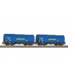 PIKO H0 58296 - Set 2 Carri Telescopici "TRANSWAGGON" Ep. V