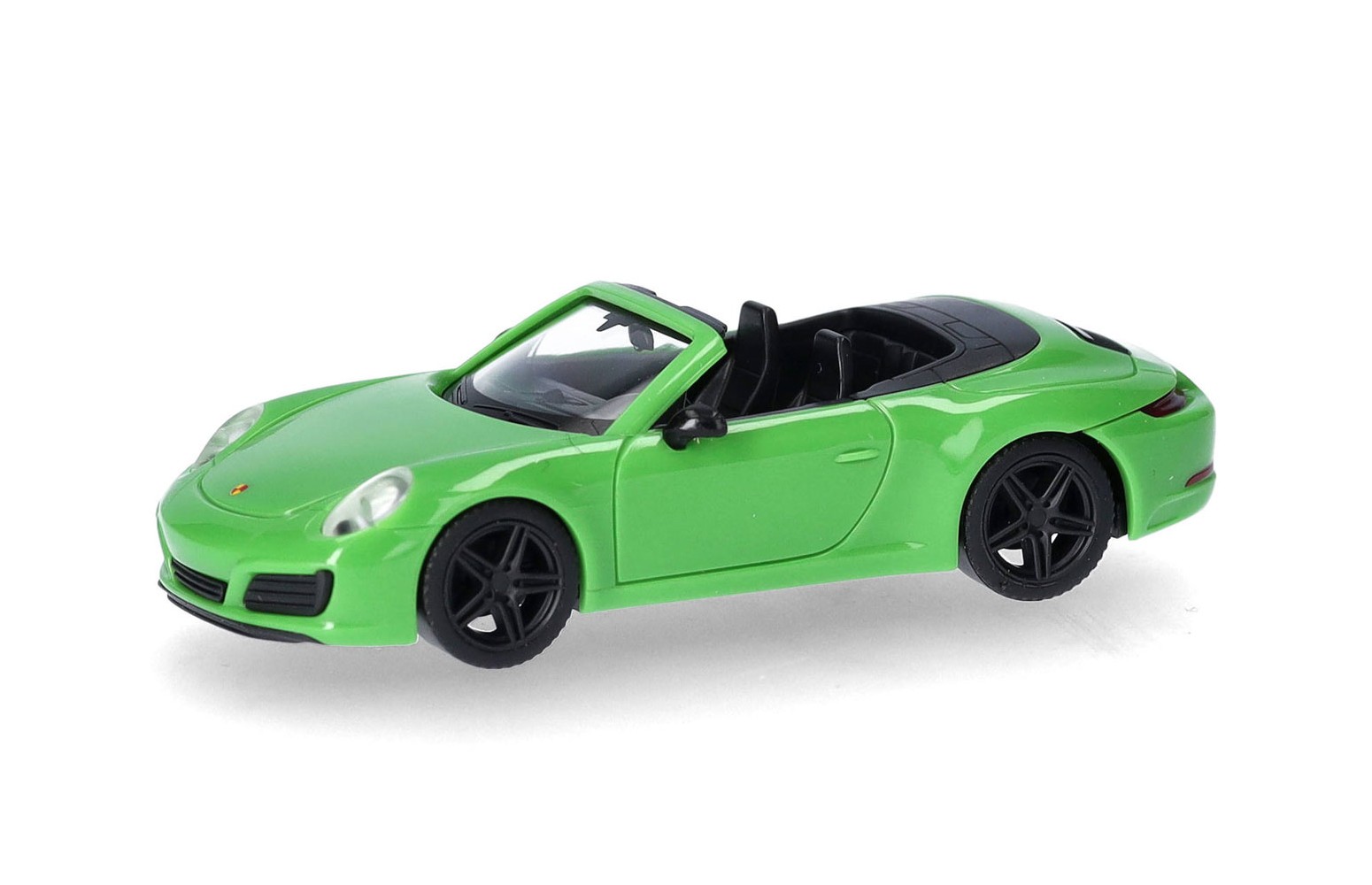HERPA 420365 Porsche 911 (991) Carrera 2 Cabriolet, verde lucertola - 1:87