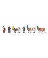 NOCH H0 15720 Mucche alpine in parata - 1:87