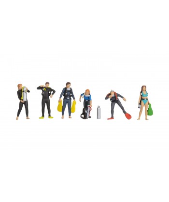 NOCH H0 15848 Subacquei (6 personaggi) - 1:87