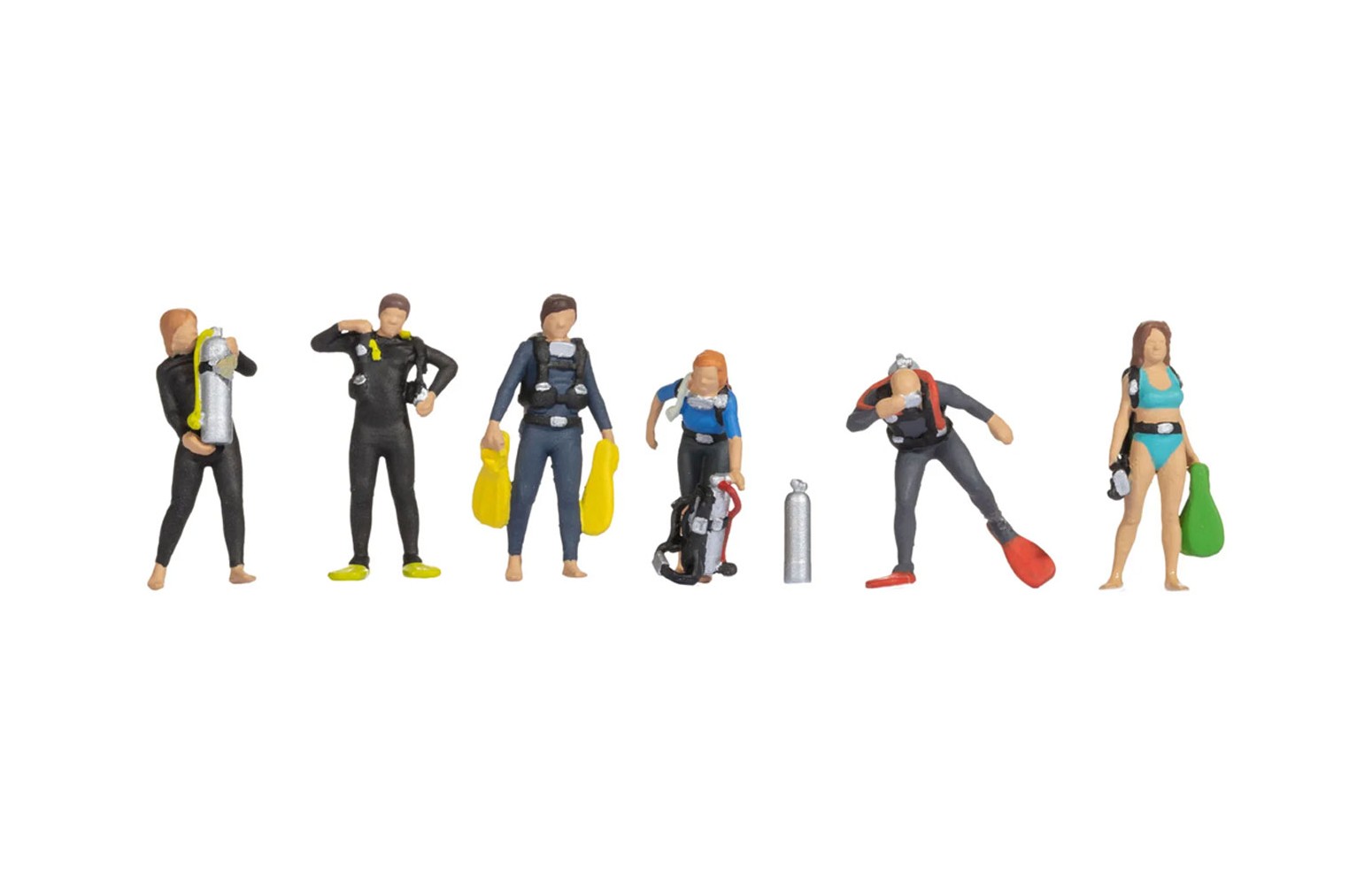 NOCH H0 15848 Subacquei (6 personaggi) - 1:87