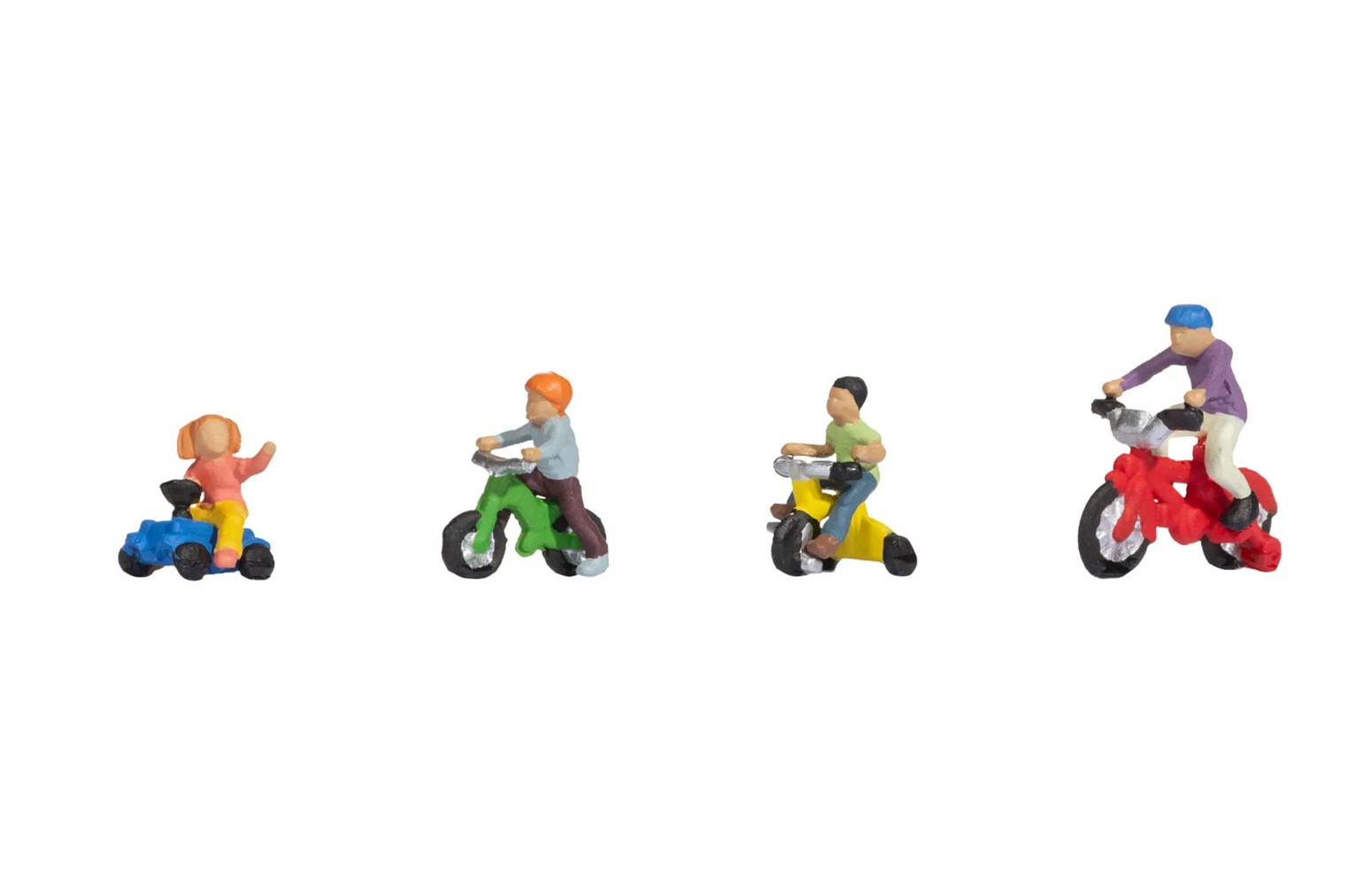 NOCH H0 15908 Bambini con biciclette - 1:87