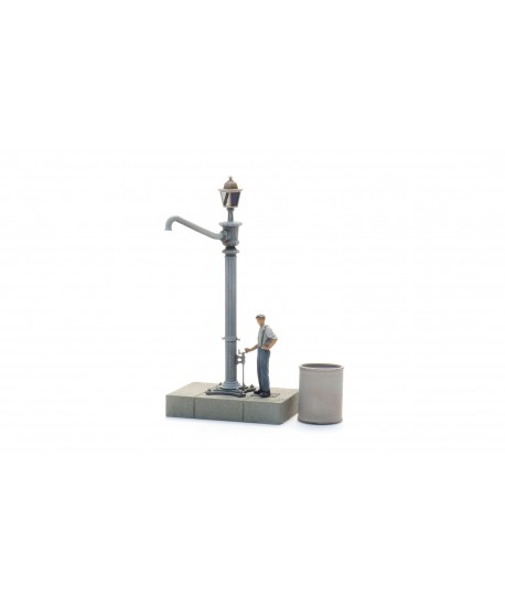 ARTITEC H0 387.590 Gru idraulica PLM M-12 con figura - 1:87