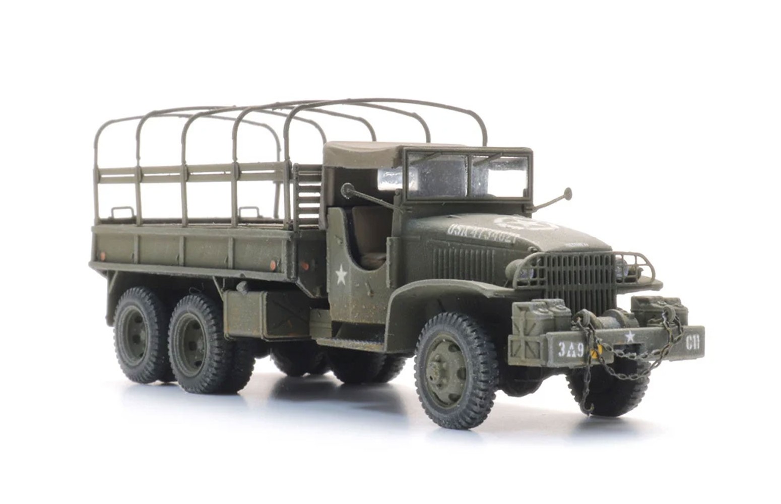 ARTITEC 6870732 US GMC CCKW-353 US Army, scoperto - H0-1:87