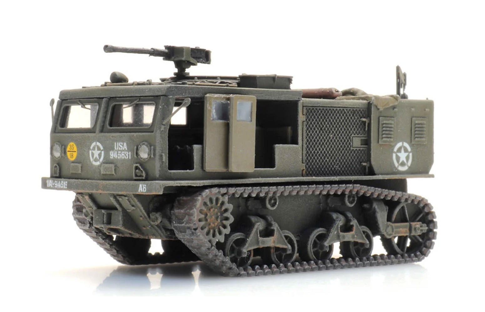 ARTITEC 6870413 US M4 High Speed Tractor unloading - H0-1:87