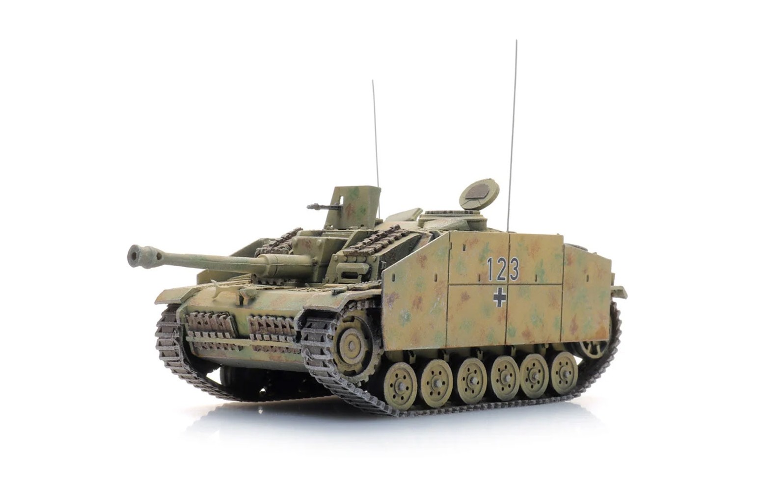 ARTITEC 6870562 WM Stug III Ausf G, 3-ton, mimetico - H0-1:87