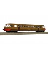 OS.KAR. H0 2056 - FS ALn 56.2038 motorizzata livrea castano isabella rosso ep. II-III